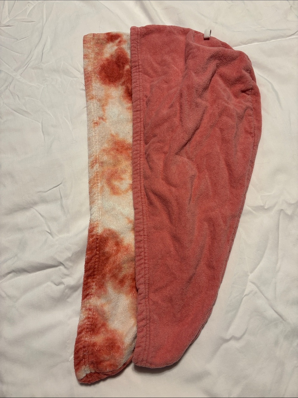 2 - 100% Cotton Hair Drying Wraps